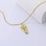 S925 Sterling Silver Mermaid Necklace Women's Collar Chain Jewelry
