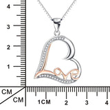 S925 Love Letter Necklace Hot Love Pendant Necklace
