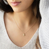 Sun Pendant Necklace 14K Filled Boho Necklace for Women