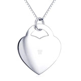 S925 Sterling Silver Love Necklace for Mother's Jewelry