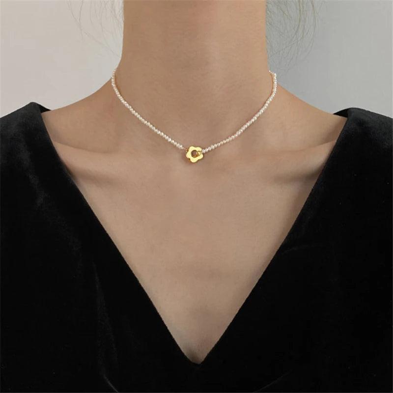 925 Silver Necklace with Freshwater Pearls