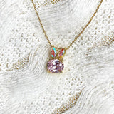 Sterling Silver Smart Rabbit Necklace Women's Gift