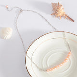 925 Silver Chain Necklace Freshwater Pearl Jewelry