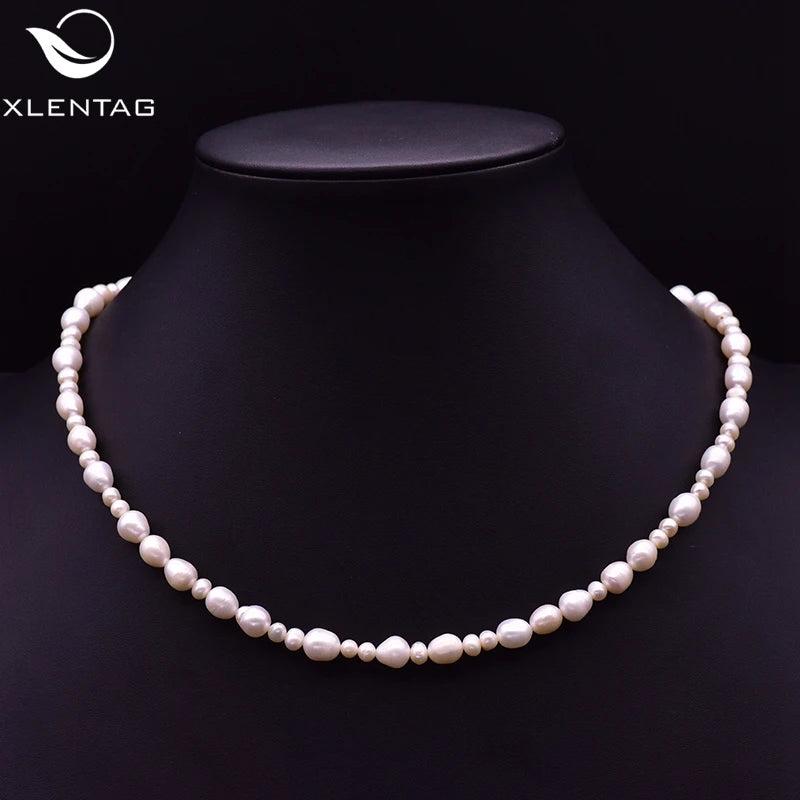 Natural Freshwater Pearls Choker Necklace Wedding Jewelry