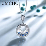 925 Silver Gemstone Pendant Necklace for Women - Fine Jewelry