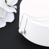 CMX02 Charm Shell Pearl Jewelry 925 Sterling Silver Pearl Necklace Pendant