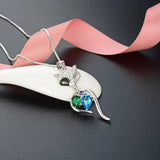 S925 Sterling Silver Fox Jewelry Pendant Women's Necklace