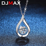 1.0ct Moissanite Pendant 925 Silver Jewelry Wedding