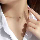 S925 Sterling Silver Beads Necklaces for Women
