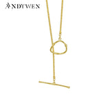 925 Silver Irregular Big Locker Long Chain Choker Necklace