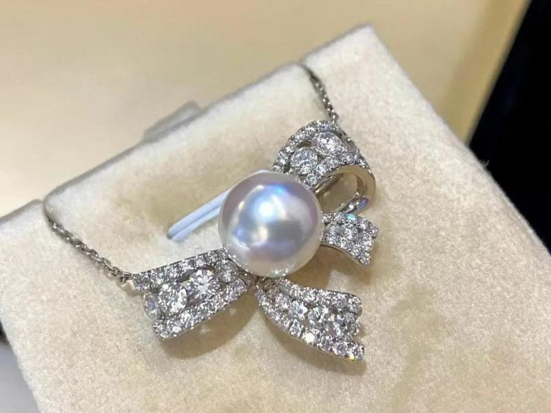 10-11mm South Sea Pearl Pendant 925s