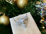 10-11mm South Sea Pearl Pendant 925s