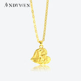 925 Silver Heart Pendant Long Chain Rock Punk Women Jewelry