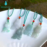 Goldfish Jade Pendant Necklace Myanmar Jade Pendant Gift