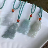 Goldfish Jade Pendant Necklace Myanmar Jade Pendant Gift