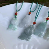 Goldfish Jade Pendant Necklace Myanmar Jade Pendant Gift