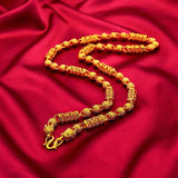 NK112 24KT Chain Necklaces Vintage Solid Gold Man Gift