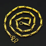 NK36 Vintage Solid 24KT Chain Necklaces for Men