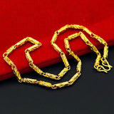 NK36 Vintage Solid 24KT Chain Necklaces for Men