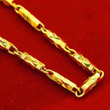 NK36 Vintage Solid 24KT Chain Necklaces for Men