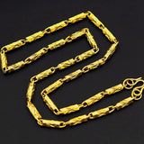 NK36 Vintage Solid 24KT Chain Necklaces for Men