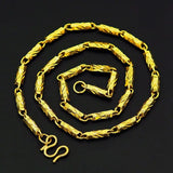 NK36 Vintage Solid 24KT Chain Necklaces for Men