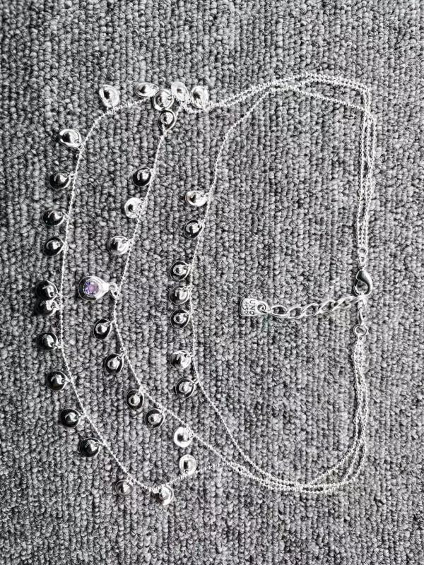 U NOde 50 Electroplated Silver Light Necklace Jewelry Gift