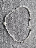 Fine Electroplated 925 Silver Beads Pearl Necklace Jewelry