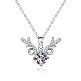 S Silver Women's Pendant Necklace European and American Holiday Gift