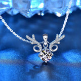 S Silver Women's Pendant Necklace European and American Holiday Gift