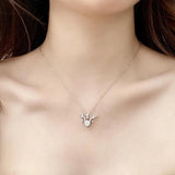 S Silver Women's Pendant Necklace European and American Holiday Gift