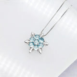Sterling Silver Women's Pendant Necklace for Holidays