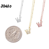 925 Silver Crown Pendant with Cubic Zirconia