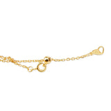 S925 Silver Necklace Women Pearls O-Shape Chain Arc Pendant