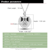 925 Silver Bow Heart Pendant Choker Necklace