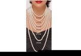925 Silver Round Bead Necklace Thick 2.5mm 51cm Long