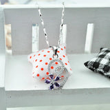 925 Silver Necklace Purple Zircon Flowers Choker Jewelry