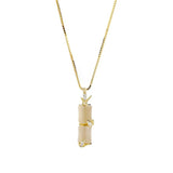 925 Sterling Silver Necklace Pendant Clavicle Holiday Gift