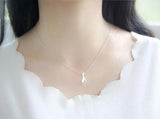 925 Silver Spoon Pendant Necklace Minimalist Birthday Gift