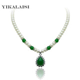 Natural Freshwater Pearl Necklace Pendant for Women Girls