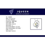925 Silver Mother's Love 18k Plated Heart Necklace