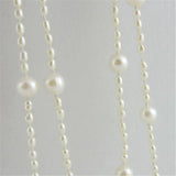 Long Multilayer Pearl Necklace for Women Accessories Statement Necklace