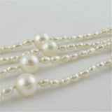 Long Multilayer Pearl Necklace for Women Accessories Statement Necklace
