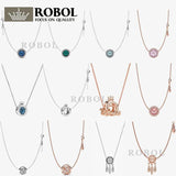 S925 Sterling Silver Pendant Necklace Personality and Versatile