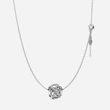 S925 Sterling Silver Pendant Necklace Personality and Versatile