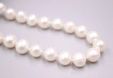 9.5-10mm Freshwater Pearl Beads Chain Necklace Gift