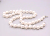 9.5-10mm Freshwater Pearl Beads Chain Necklace Gift