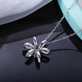 S925 Sunflower Pendant Necklace for Women