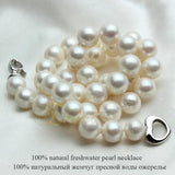Freshwater Pearl Necklace 8-9mm Classic Anniversary Gift