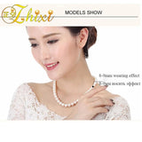 Freshwater Pearl Necklace 8-9mm Classic Anniversary Gift